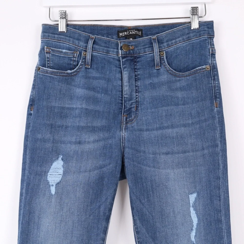 J. Crew Medium Wash Skinny Jeans